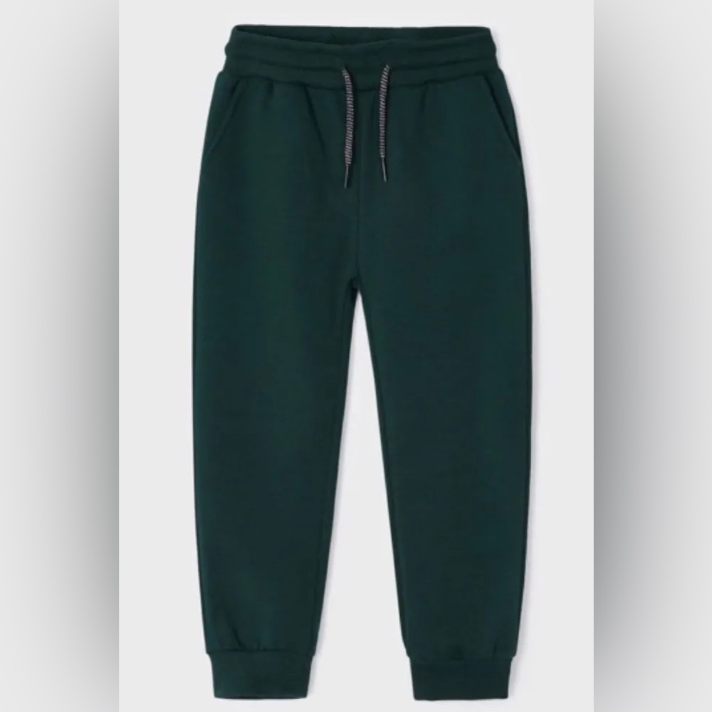 Size 5 Boys Mayoral Forest Green Kids Sweatpants
